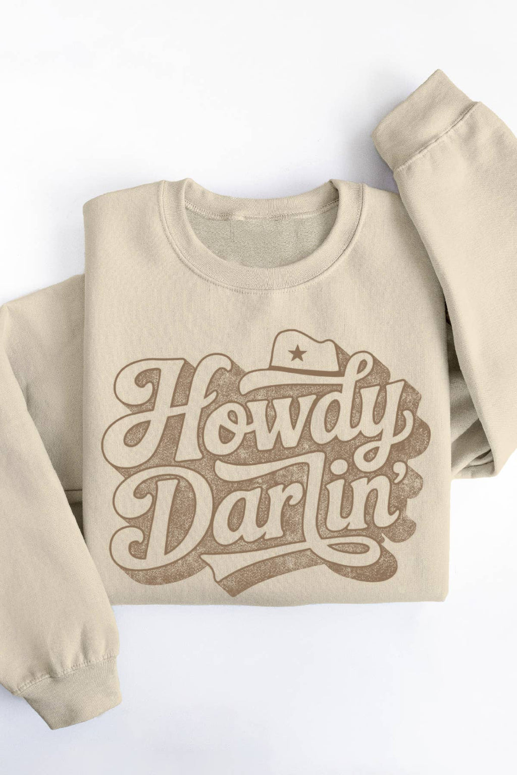 Women Howdy Graphic Print Solid Sweater - Adult & Kids T-Shirts, Sweatshirts & Hoodies apparel design preview 1