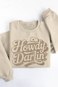 Women Howdy Graphic Print Solid Sweater - Adult & Kids T-Shirts, Sweatshirts & Hoodies apparel design preview 1