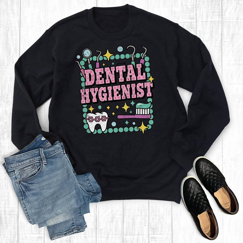 Dental Hygienist Graphic - Adult & Kids T-Shirts, Sweatshirts & Hoodies apparel design preview 1