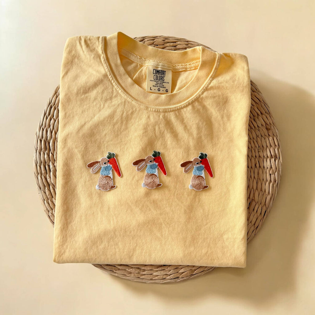 Comfort Colors Easter Bunny - Adult & Kids T-Shirts, Sweatshirts & Hoodies apparel design preview 1