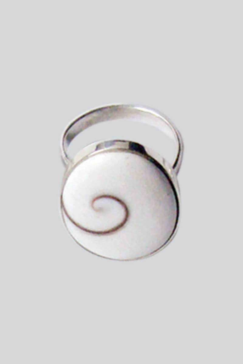 Sterling Silver Shiva Shell Ring (SR-39) - Adult & Kids T-Shirts, Sweatshirts & Hoodies apparel design preview 1