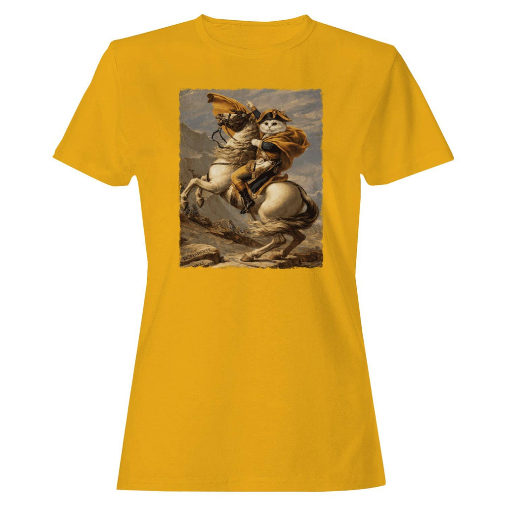 Napoleon Bonaparte Riding Women's Gold - Adult & Kids T-Shirts, Sweatshirts & Hoodies apparel design preview 1