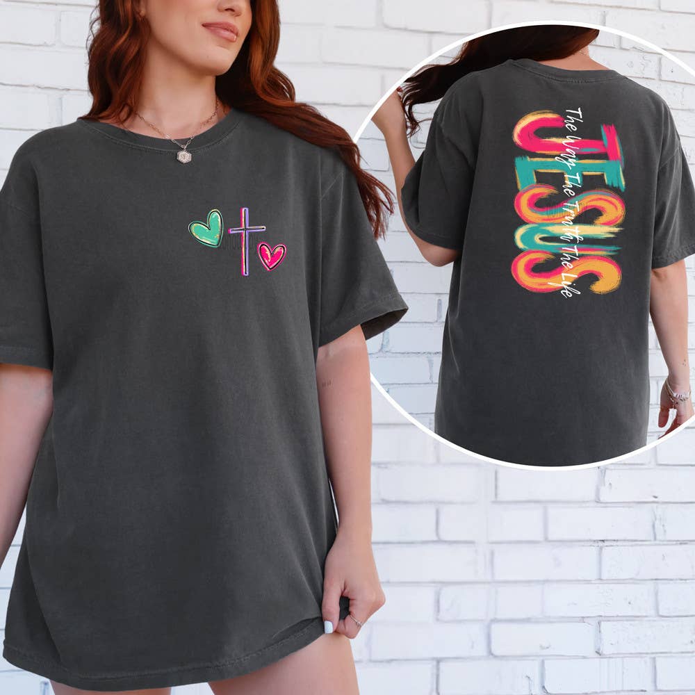 Love Like Jesus Set - Adult & Kids T-Shirts, Sweatshirts & Hoodies apparel design preview 1