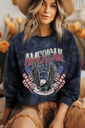 American Dream Flag Eagle Mineral Graphic Brushed - Adult & Kids T-Shirts, Sweatshirts & Hoodies apparel design preview 1