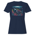Sea Turtle Vibrant Coral Women's - Adult & Kids T-Shirts, Sweatshirts & Hoodies apparel design preview 1