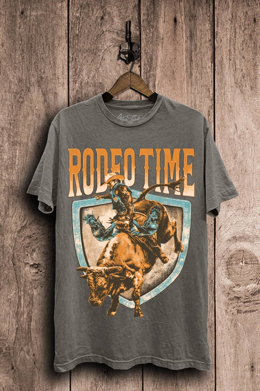 Rodeo Time Bull Ride Graphic Top - Adult & Kids T-Shirts, Sweatshirts & Hoodies apparel design preview 1