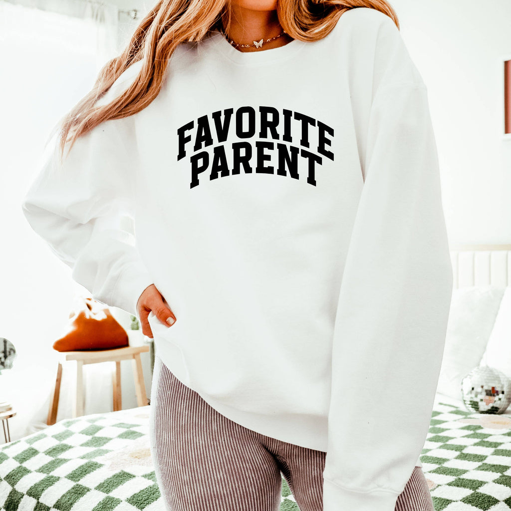 Favorite Parent, Funny Graphic - Adult & Kids T-Shirts, Sweatshirts & Hoodies apparel design preview 1