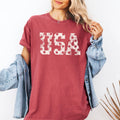 Retro, USA Stars, Patriotic, America, 4th of July - Adult & Kids T-Shirts, Sweatshirts & Hoodies apparel design preview 1