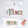 Godfidence Sleeve Crewneck - Adult & Kids T-Shirts, Sweatshirts & Hoodies apparel design preview 1