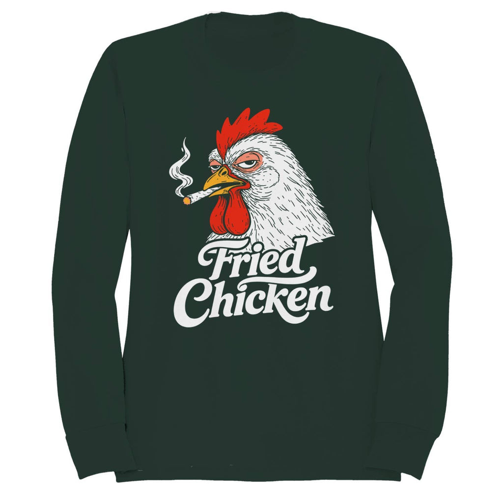 Chicken Smoking Cartoon Men's - Adult & Kids T-Shirts, Sweatshirts & Hoodies apparel design preview 1