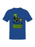 Emotionally Unavailable Alien Vibes Men's - Adult & Kids T-Shirts, Sweatshirts & Hoodies apparel design preview 1