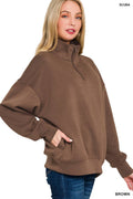 0925 Scuba Half Zip w/ Pockets SI-27041 - Adult & Kids T-Shirts, Sweatshirts & Hoodies apparel design preview 1