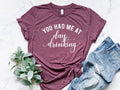 You Had Me At Day Drinking - Adult & Kids T-Shirts, Sweatshirts & Hoodies apparel design preview 1