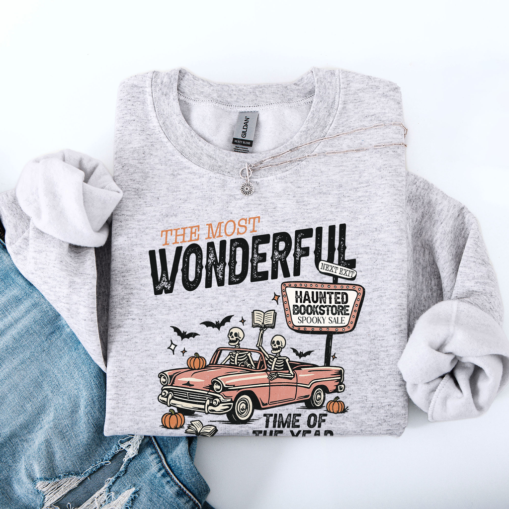 The Most Wonderful Time of Year, Library - Adult & Kids T-Shirts, Sweatshirts & Hoodies apparel design preview 1