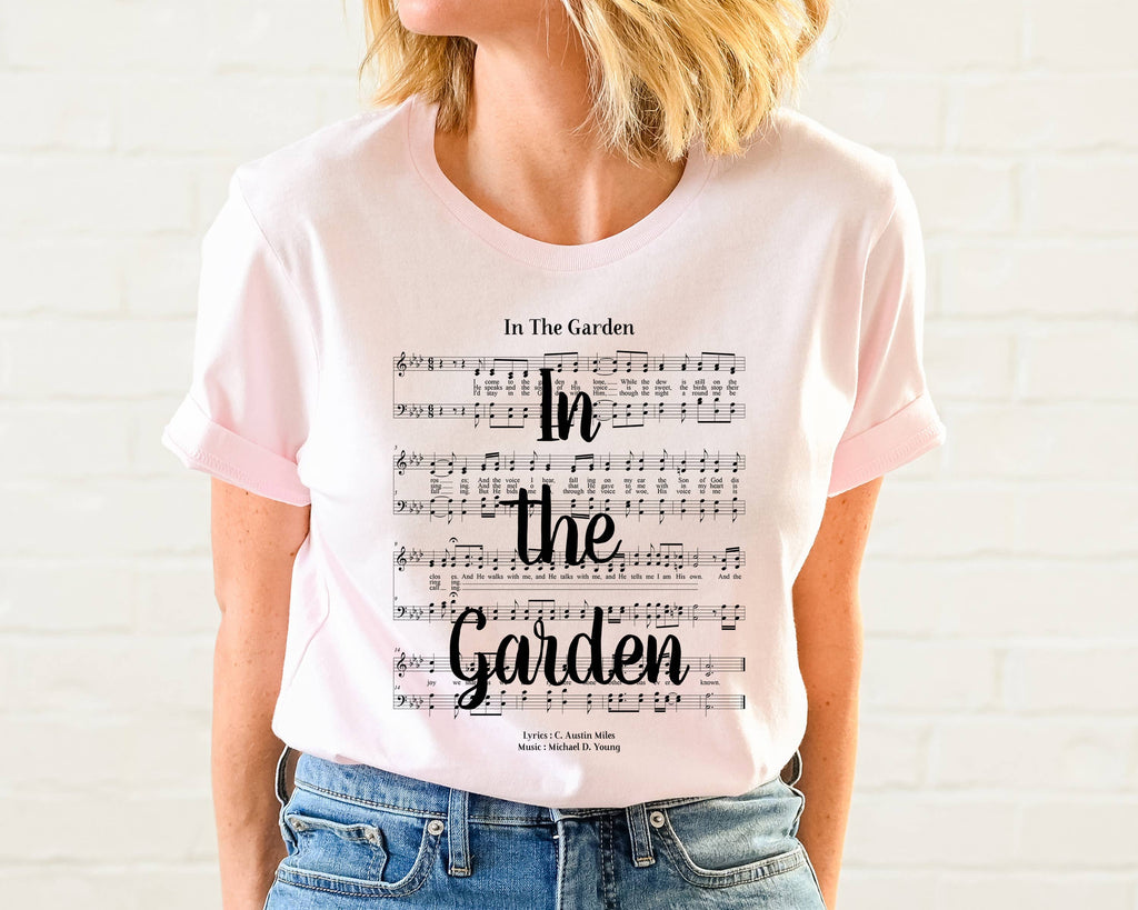 In the Garden Hymn - Adult & Kids T-Shirts, Sweatshirts & Hoodies apparel design preview 1