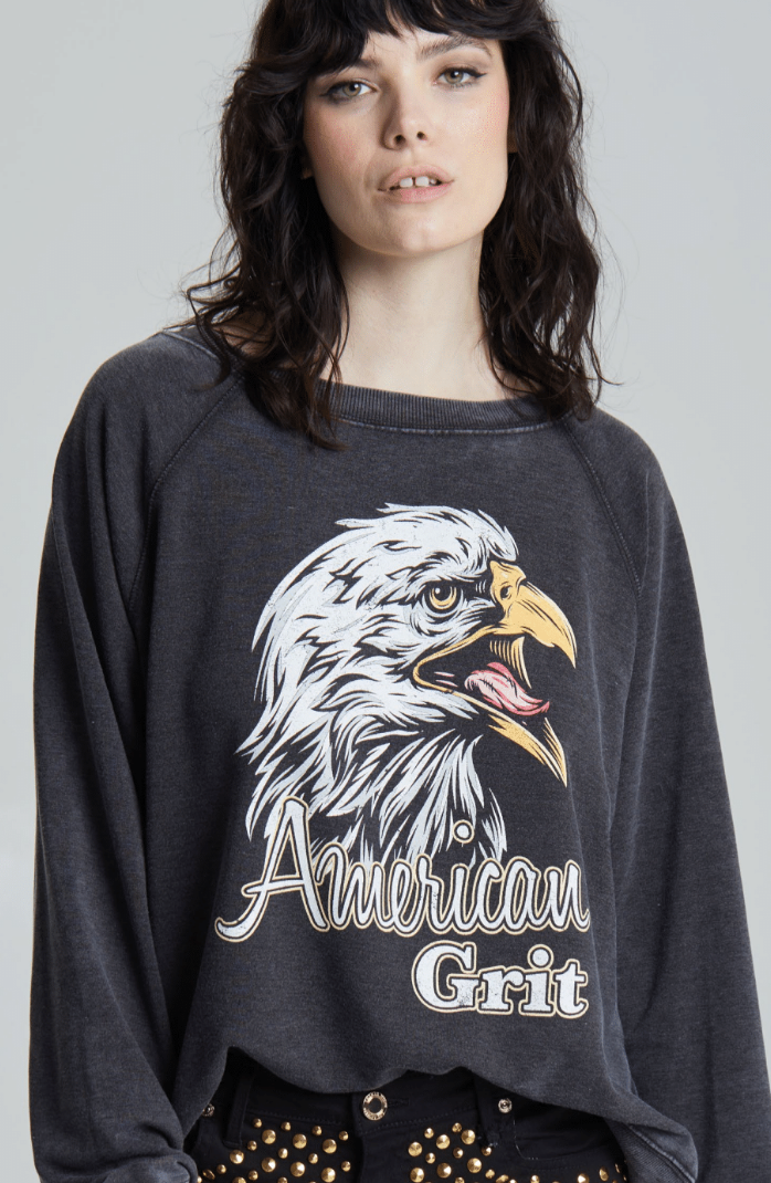 302366 430 American Grit Ls Burnout - Adult & Kids T-Shirts, Sweatshirts & Hoodies apparel design preview 1