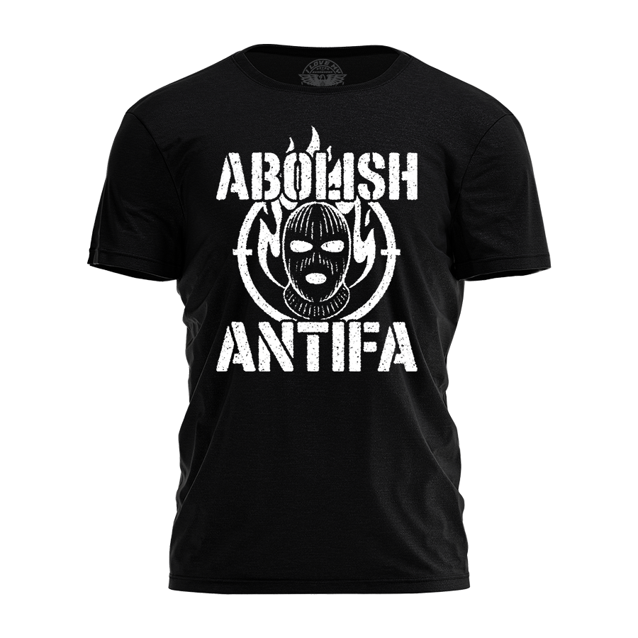 Abolish Antifa 4236 - Adult & Kids T-Shirts, Sweatshirts & Hoodies apparel design preview 1