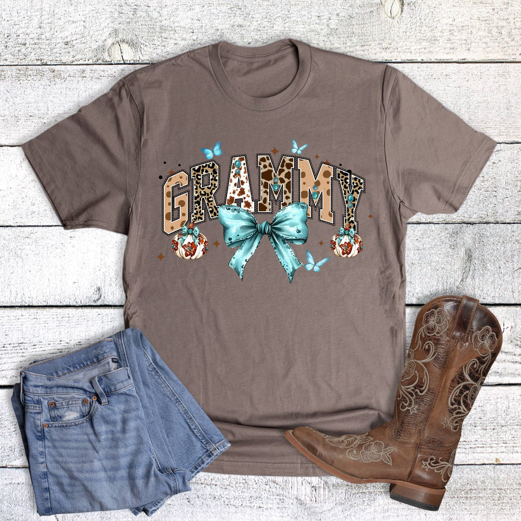 Western Fall Coquette Grammy Graphic - Adult & Kids T-Shirts, Sweatshirts & Hoodies apparel design preview 1