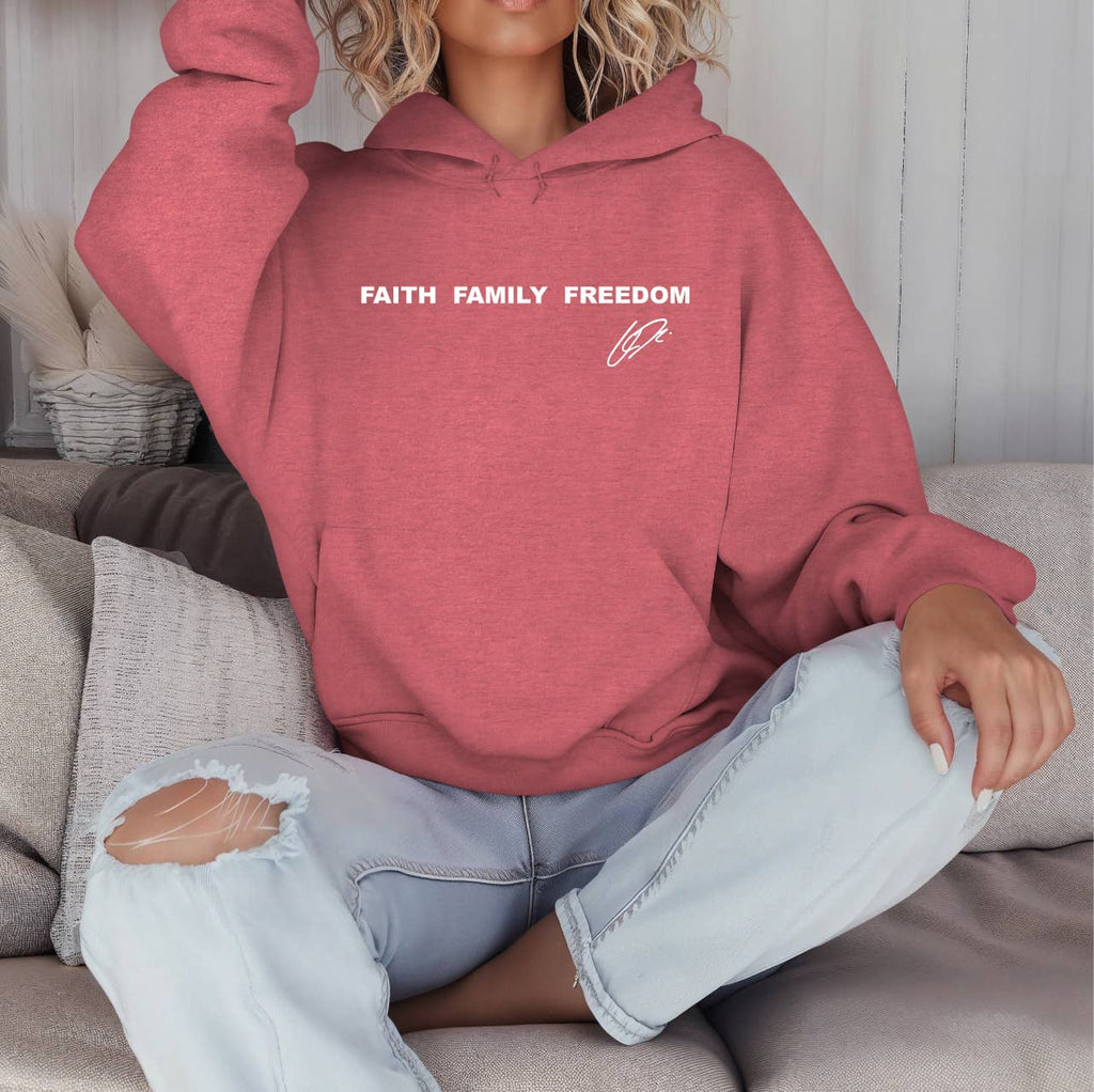 Faith Family Freedom Charlie Kirk - Adult & Kids T-Shirts, Sweatshirts & Hoodies apparel design preview 1