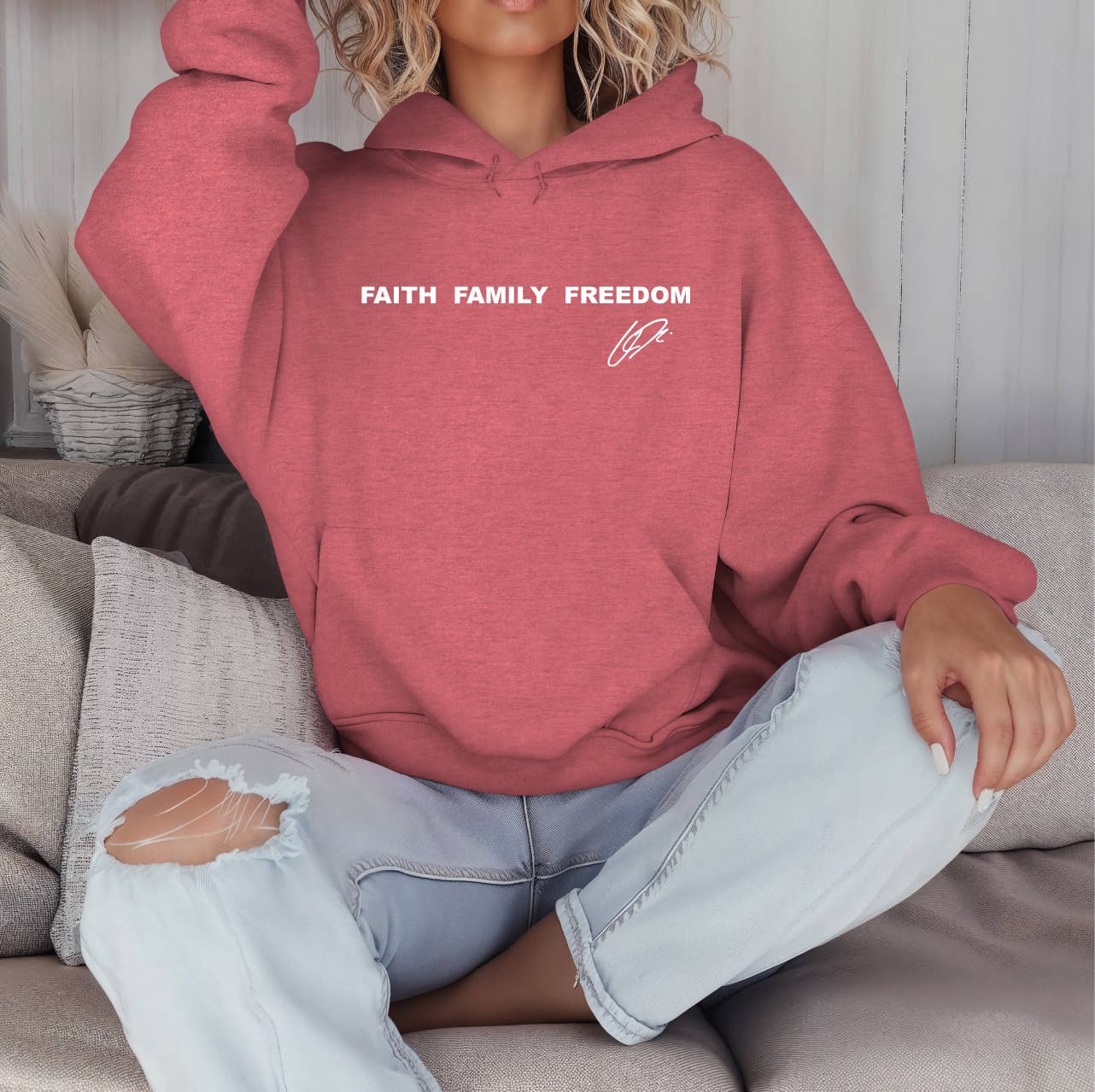 Faith Family Freedom Charlie Kirk - Adult & Kids T-Shirts, Sweatshirts & Hoodies apparel design preview 1