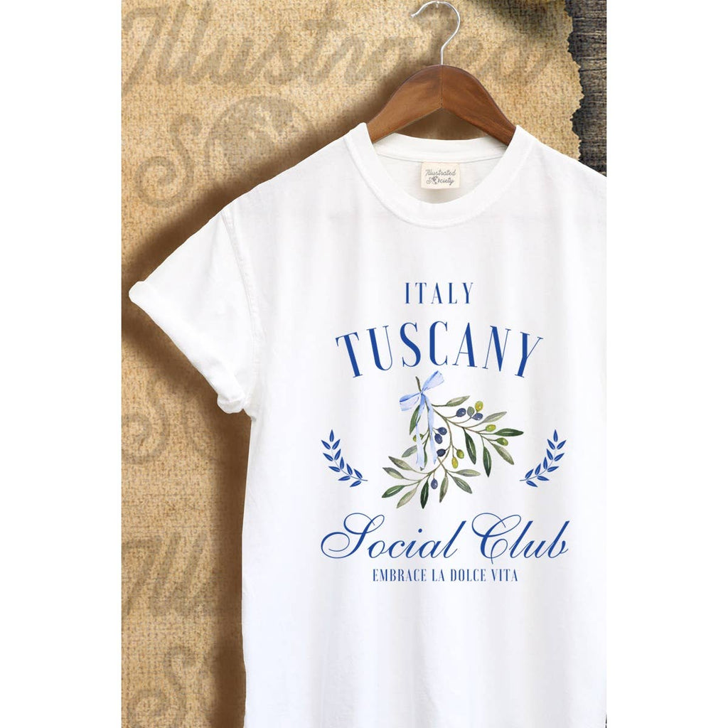 Tuscany Italy Vintage Graphic - Adult & Kids T-Shirts, Sweatshirts & Hoodies apparel design preview 1