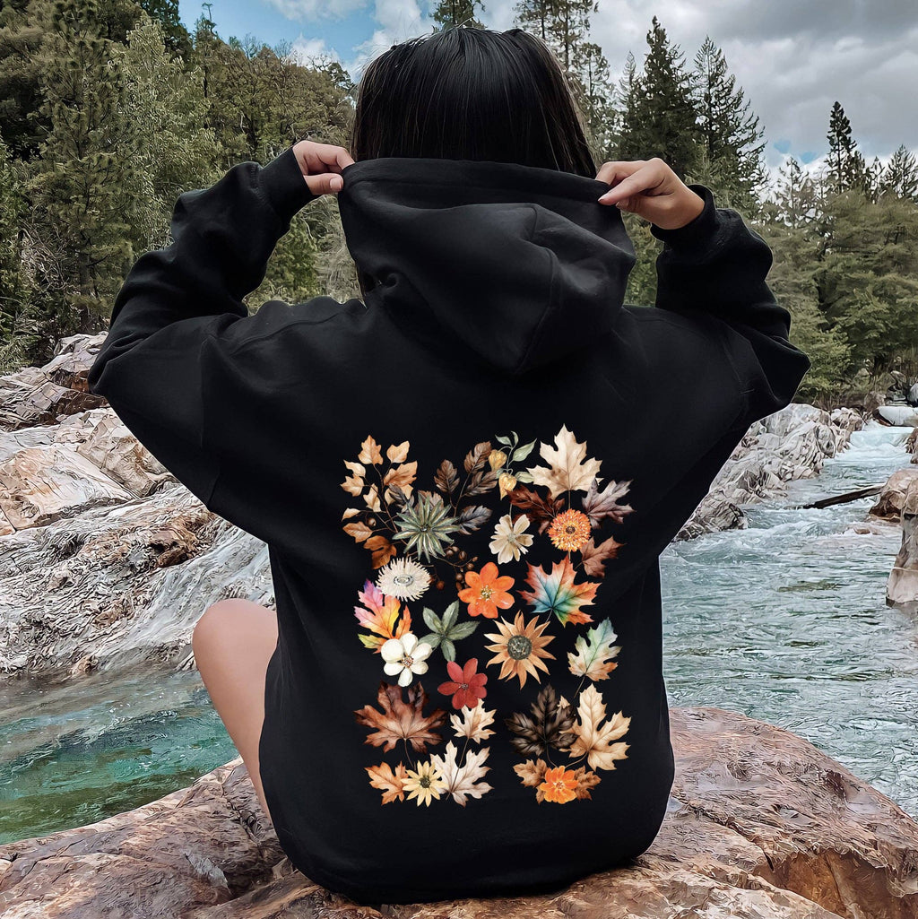 Lush Leaves Artistic Floral Print - Adult & Kids T-Shirts, Sweatshirts & Hoodies apparel design preview 1