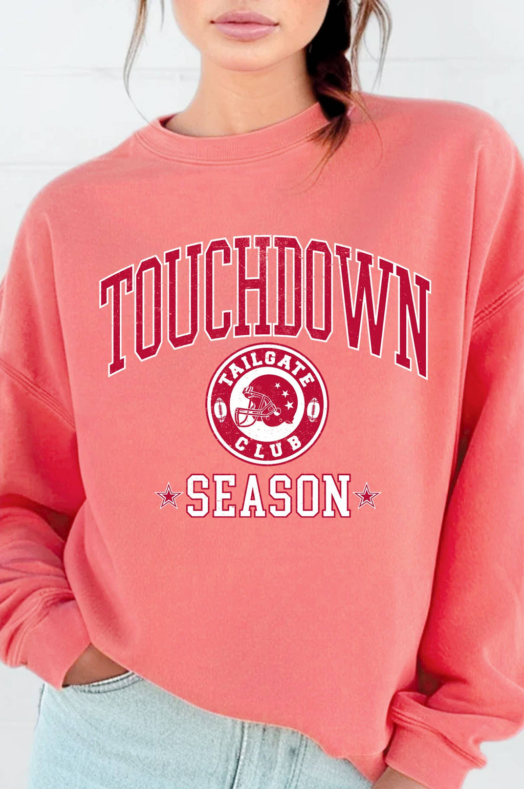Touchdown Season Graphic Brushed - Adult & Kids T-Shirts, Sweatshirts & Hoodies apparel design preview 1