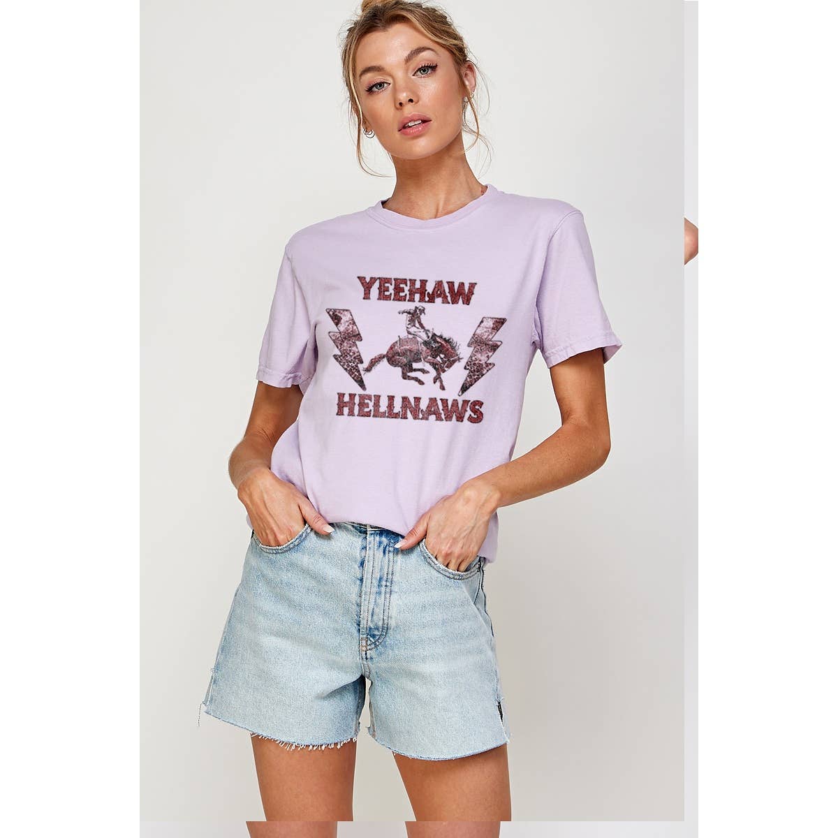 Yee Haw Hellnaws Graphic - Adult & Kids T-Shirts, Sweatshirts & Hoodies apparel design preview 1