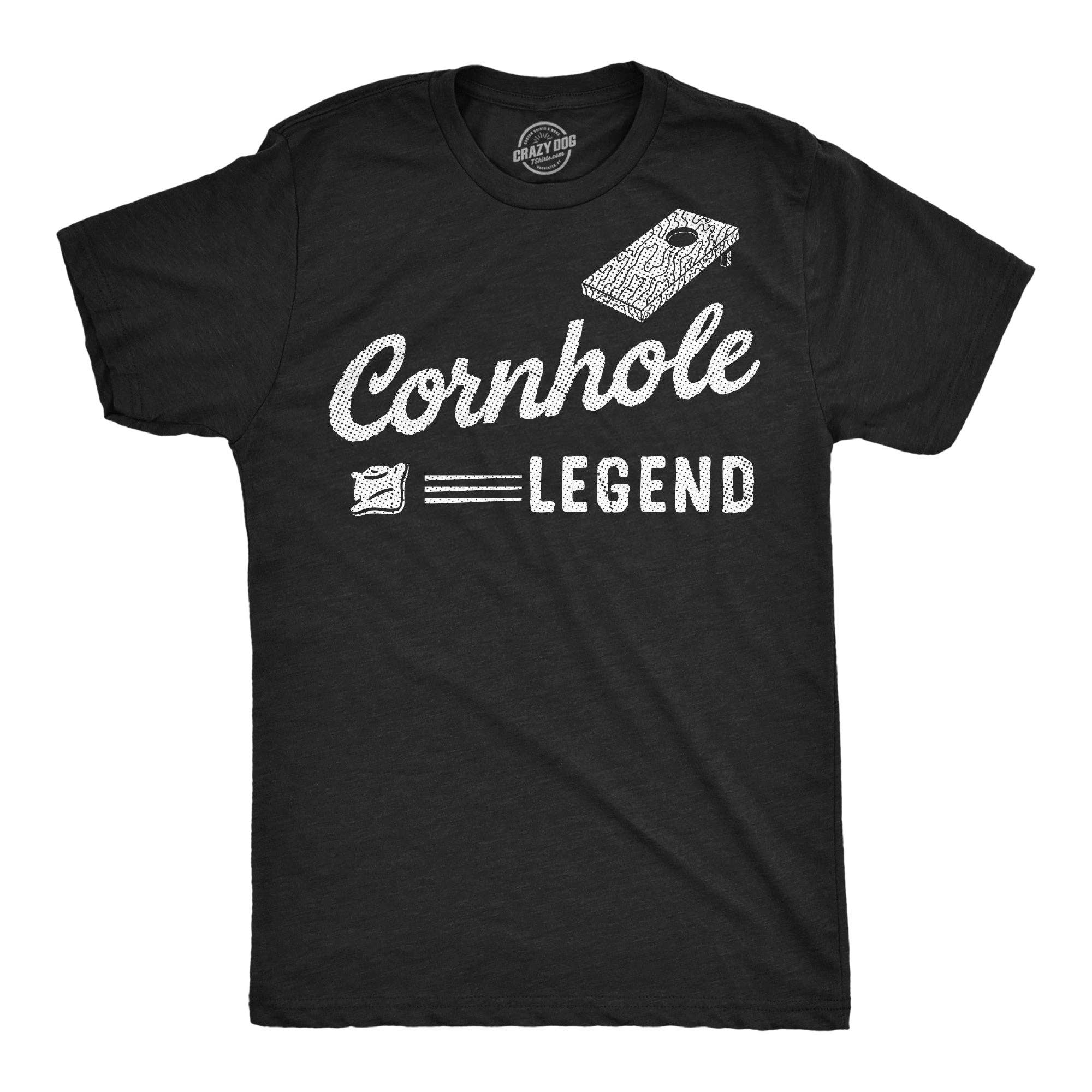Cornhole Legend Men's - Adult & Kids T-Shirts, Sweatshirts & Hoodies apparel design preview 1