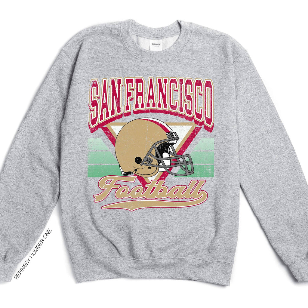 San Francisco Football Season, Game Day, Sports - Adult & Kids T-Shirts, Sweatshirts & Hoodies apparel design preview 1