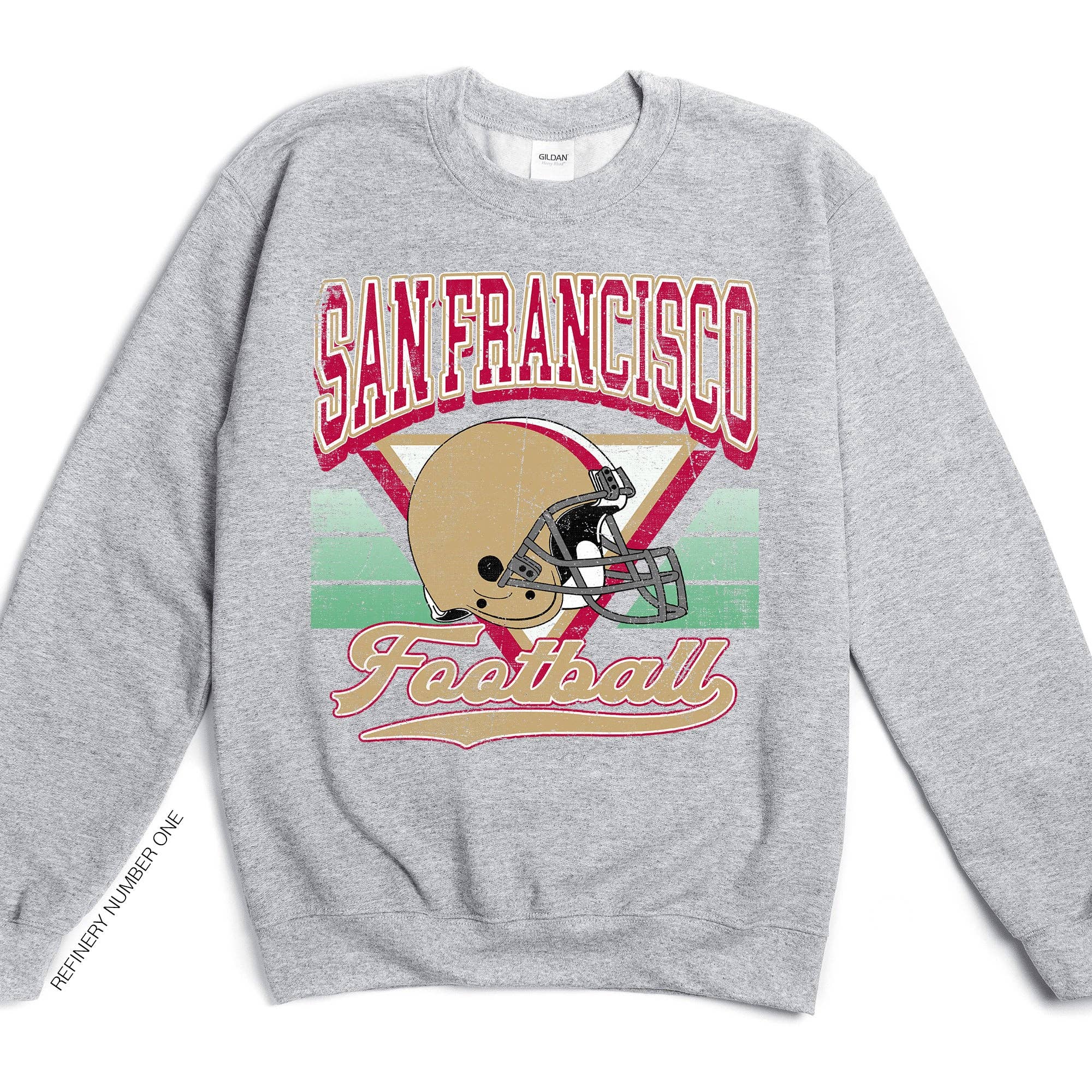 San Francisco Football Season, Game Day, Sports - Adult & Kids T-Shirts, Sweatshirts & Hoodies apparel design preview 1