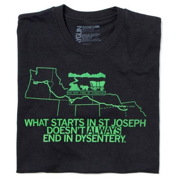 St. Joseph: Dysentery (R) - Adult & Kids T-Shirts, Sweatshirts & Hoodies apparel design preview 1