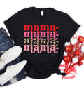Mama Valentine Valentine's Day Love Sweet Mom Gift - Adult & Kids T-Shirts, Sweatshirts & Hoodies apparel design preview 1