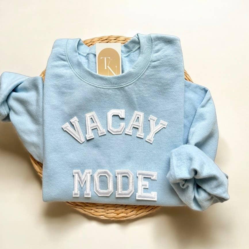 Vacay Mode Sweater, - Adult & Kids T-Shirts, Sweatshirts & Hoodies apparel design preview 1