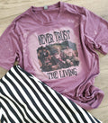 Never Trust the Living Graphic Halloween - Adult & Kids T-Shirts, Sweatshirts & Hoodies apparel design preview 1