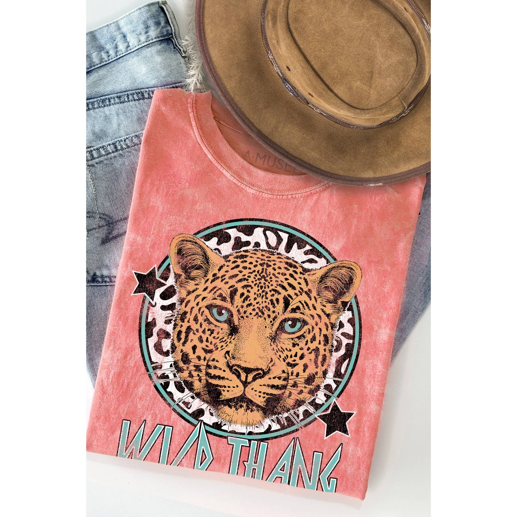 Wild Thang- Vintage Mineral Wash - Adult & Kids T-Shirts, Sweatshirts & Hoodies apparel design preview 1
