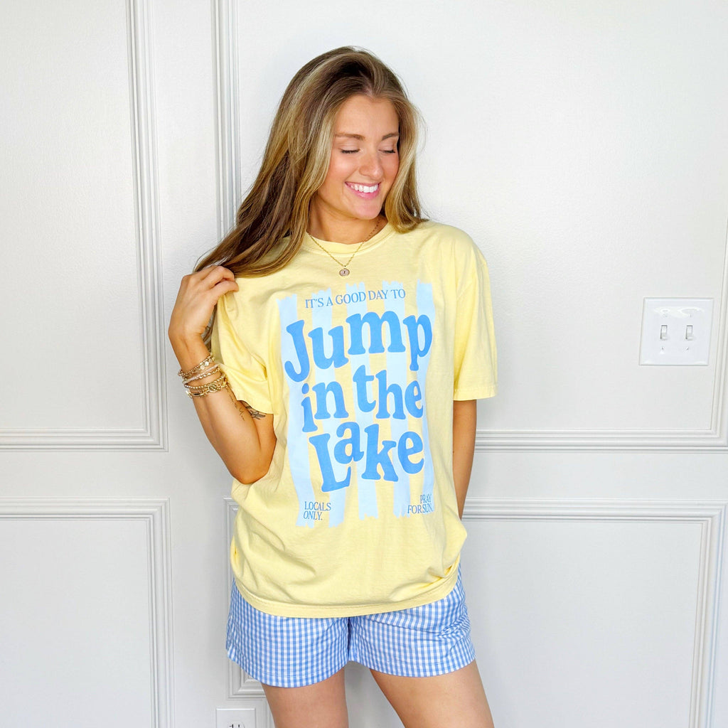 Jump in Lake - Adult & Kids T-Shirts, Sweatshirts & Hoodies apparel design preview 1