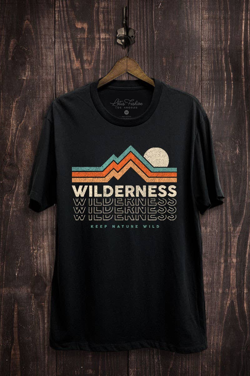 Wilderness Graphic Top - Adult & Kids T-Shirts, Sweatshirts & Hoodies apparel design preview 1