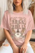 Rock Roll Wings Guitar Mineral Graphic - Adult & Kids T-Shirts, Sweatshirts & Hoodies apparel design preview 1