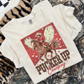 Pucker Up Cowboy Western - Adult & Kids T-Shirts, Sweatshirts & Hoodies apparel design preview 1