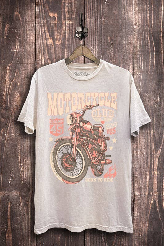 Motorcycle Club Graphic Top - Adult & Kids T-Shirts, Sweatshirts & Hoodies apparel design preview 1