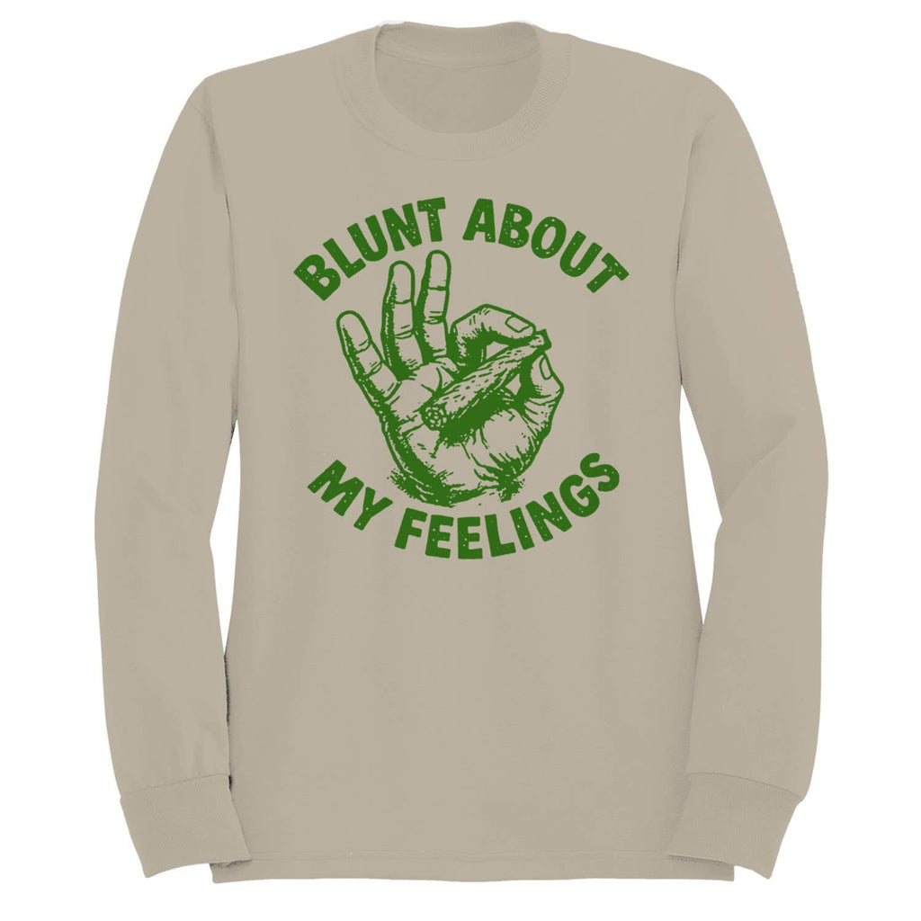 Blunt About My Feelings Men's - Adult & Kids T-Shirts, Sweatshirts & Hoodies apparel design preview 1