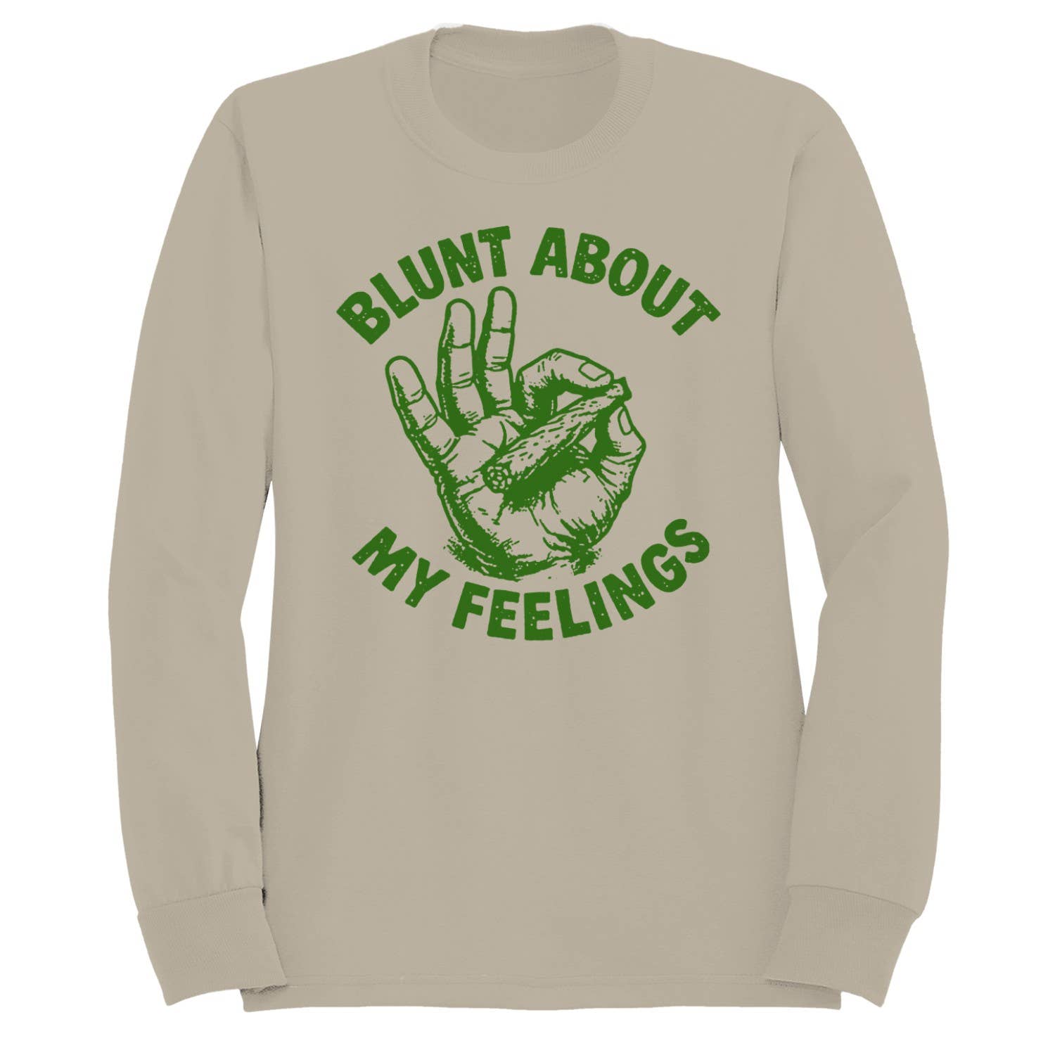 Blunt About My Feelings Men's - Adult & Kids T-Shirts, Sweatshirts & Hoodies apparel design preview 1