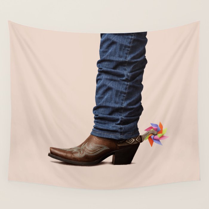 Funny Cowboy Wall Tapestry Gallery Image 4 - Adult & Kids T-Shirts, Sweatshirts & Hoodies apparel design preview 1