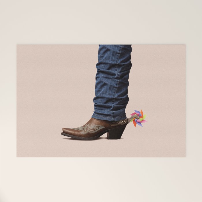 Funny Cowboy Welcome Mat Gallery Image 1 - Adult & Kids T-Shirts, Sweatshirts & Hoodies apparel design preview 1