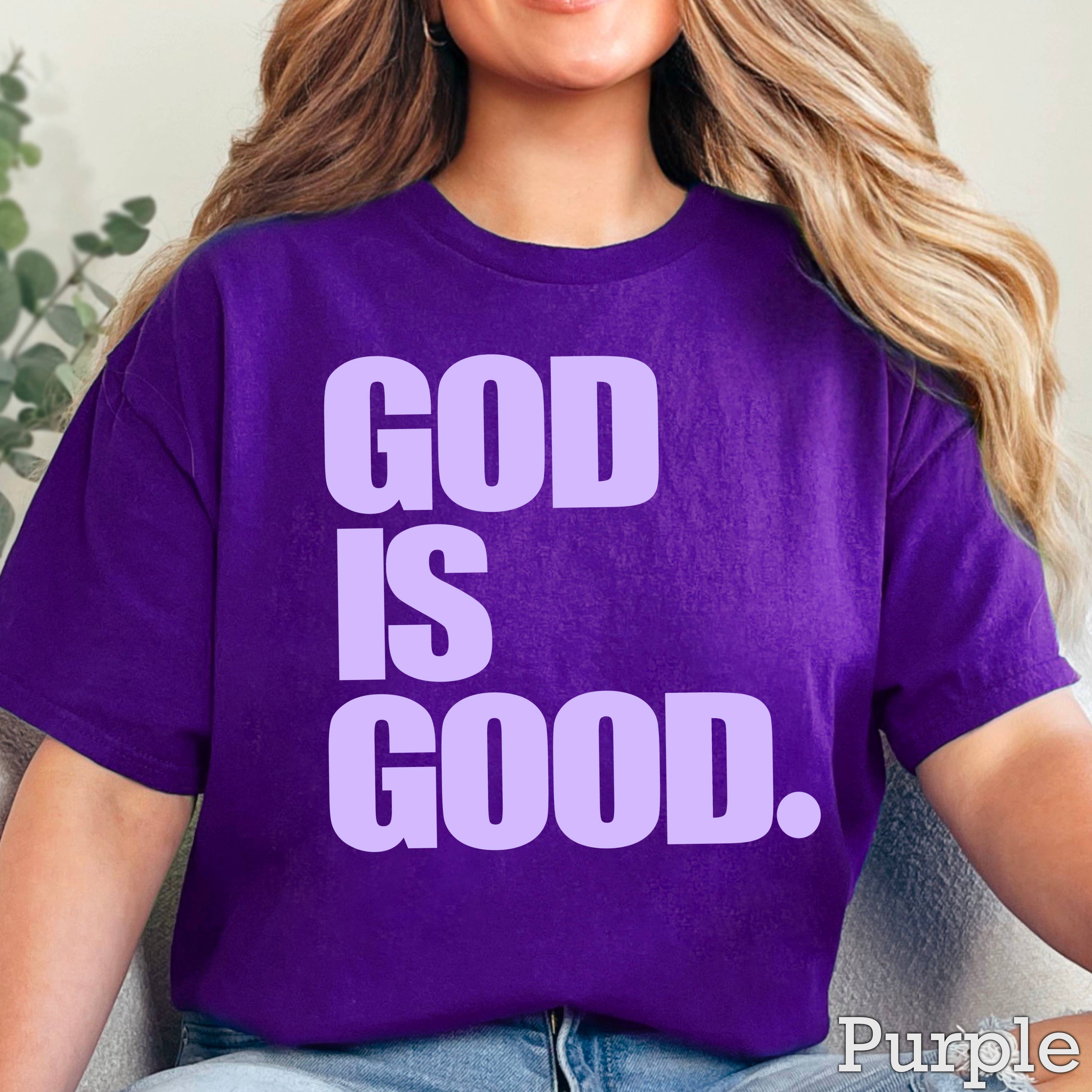 God Is Good Christian Graphic Gildan - Adult & Kids T-Shirts, Sweatshirts & Hoodies apparel design preview 1
