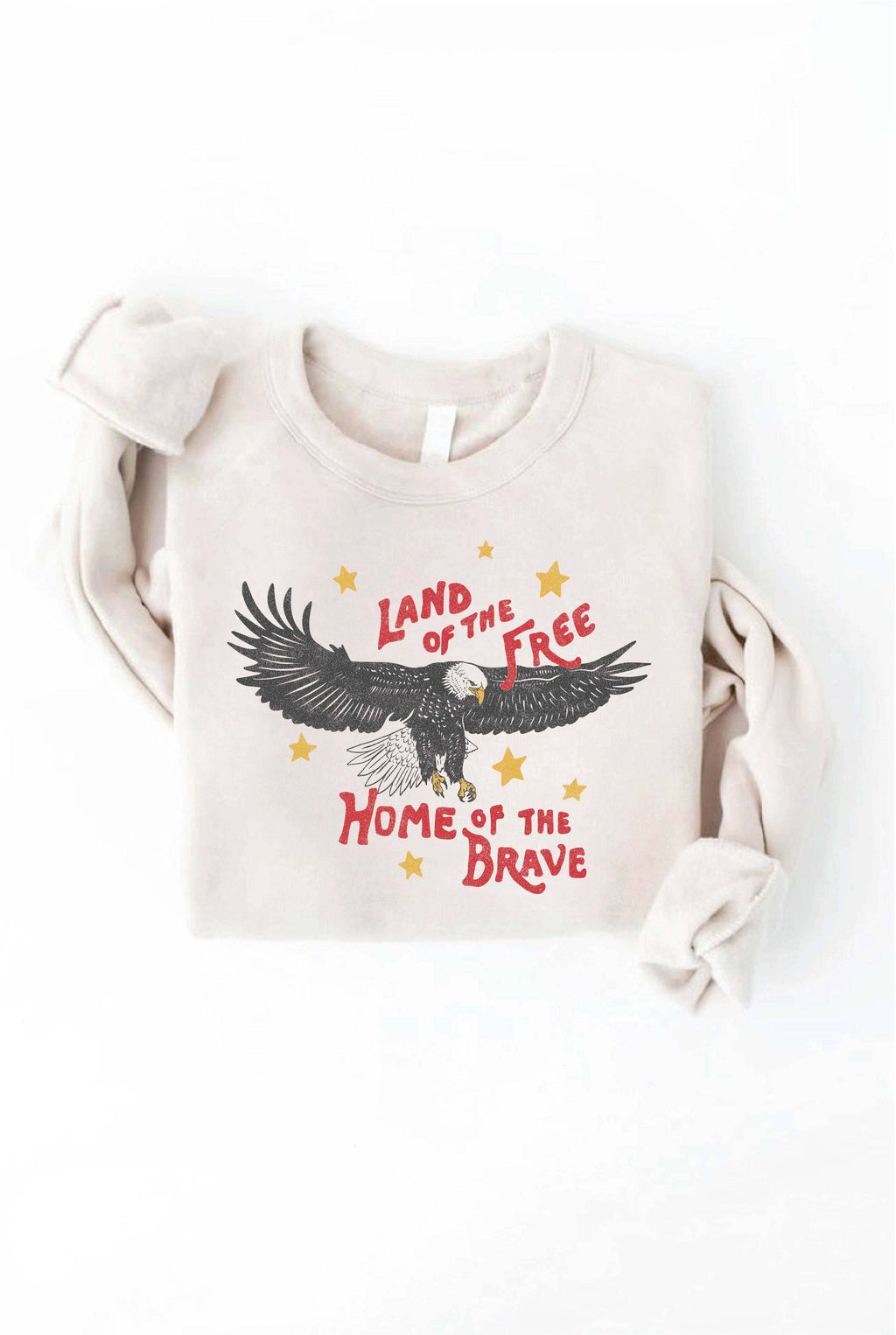 Land of the Free Home Brave Graphic - Adult & Kids T-Shirts, Sweatshirts & Hoodies apparel design preview 1