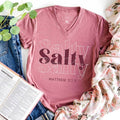 Salty V-Neck - Adult & Kids T-Shirts, Sweatshirts & Hoodies apparel design preview 1