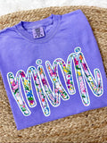 Custom Spring Floral 2 Blue Dtf - Adult & Kids T-Shirts, Sweatshirts & Hoodies apparel design preview 1