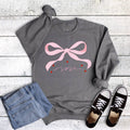 Valentine Coquette Bow Xoxo - Adult & Kids T-Shirts, Sweatshirts & Hoodies apparel design preview 1